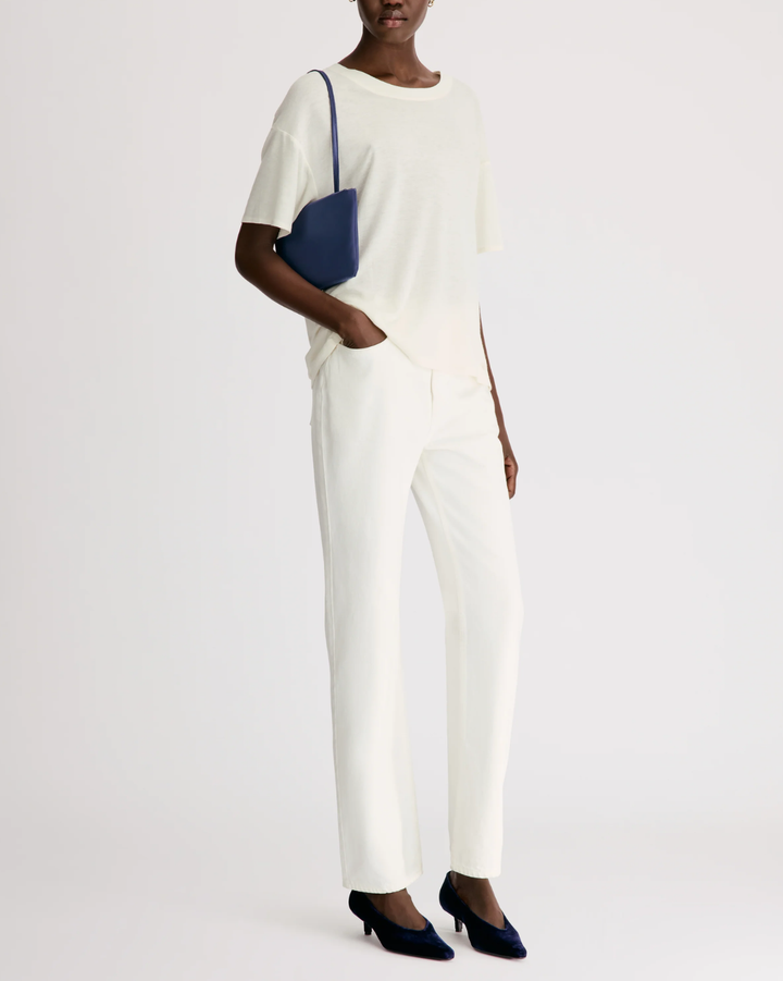 Ezra Classic Fit T-Shirt | Ivory