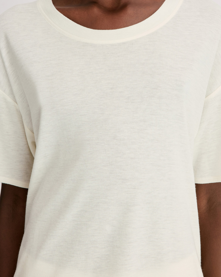 Ezra Classic Fit T-Shirt | Ivory