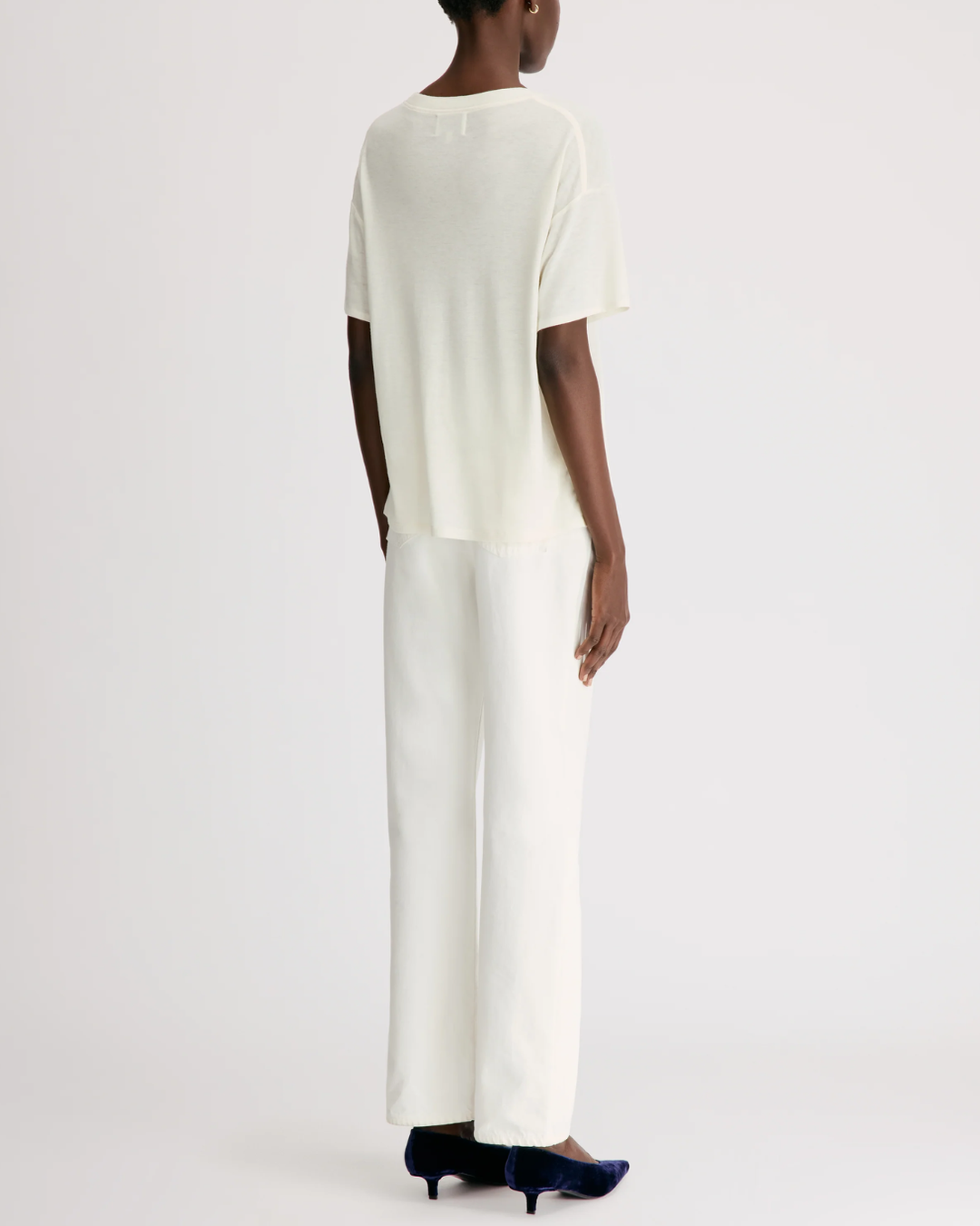 Ezra Classic Fit T-Shirt | Ivory