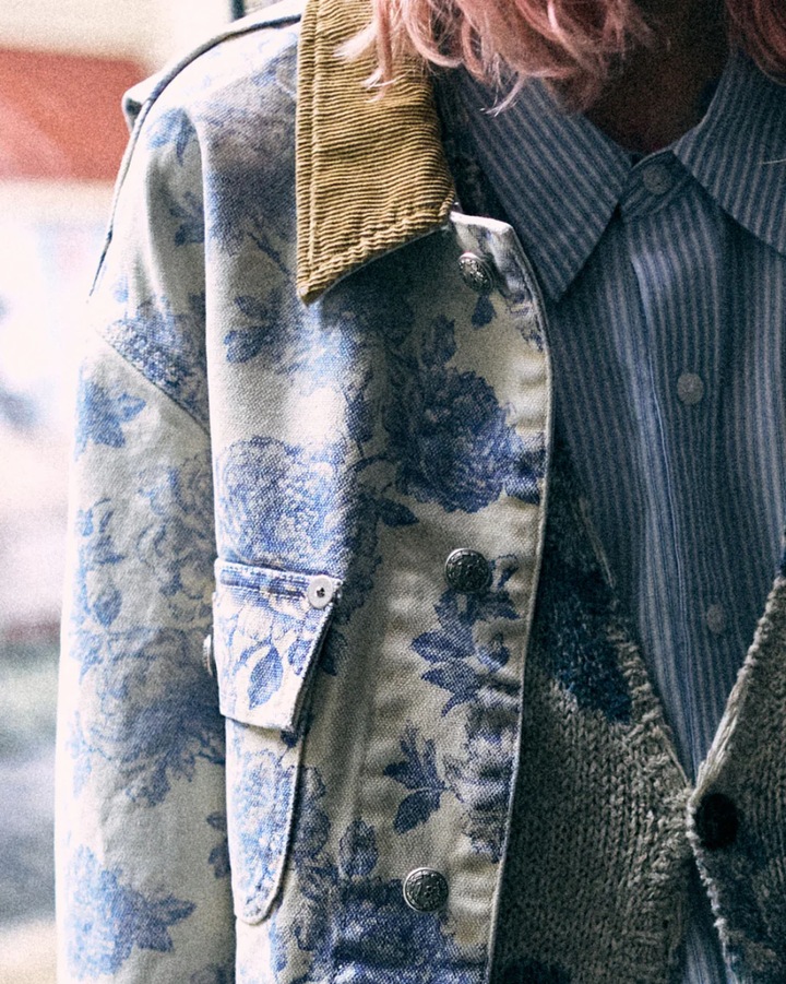 Relaxed Chore Jacket | Dustbloom Indigo