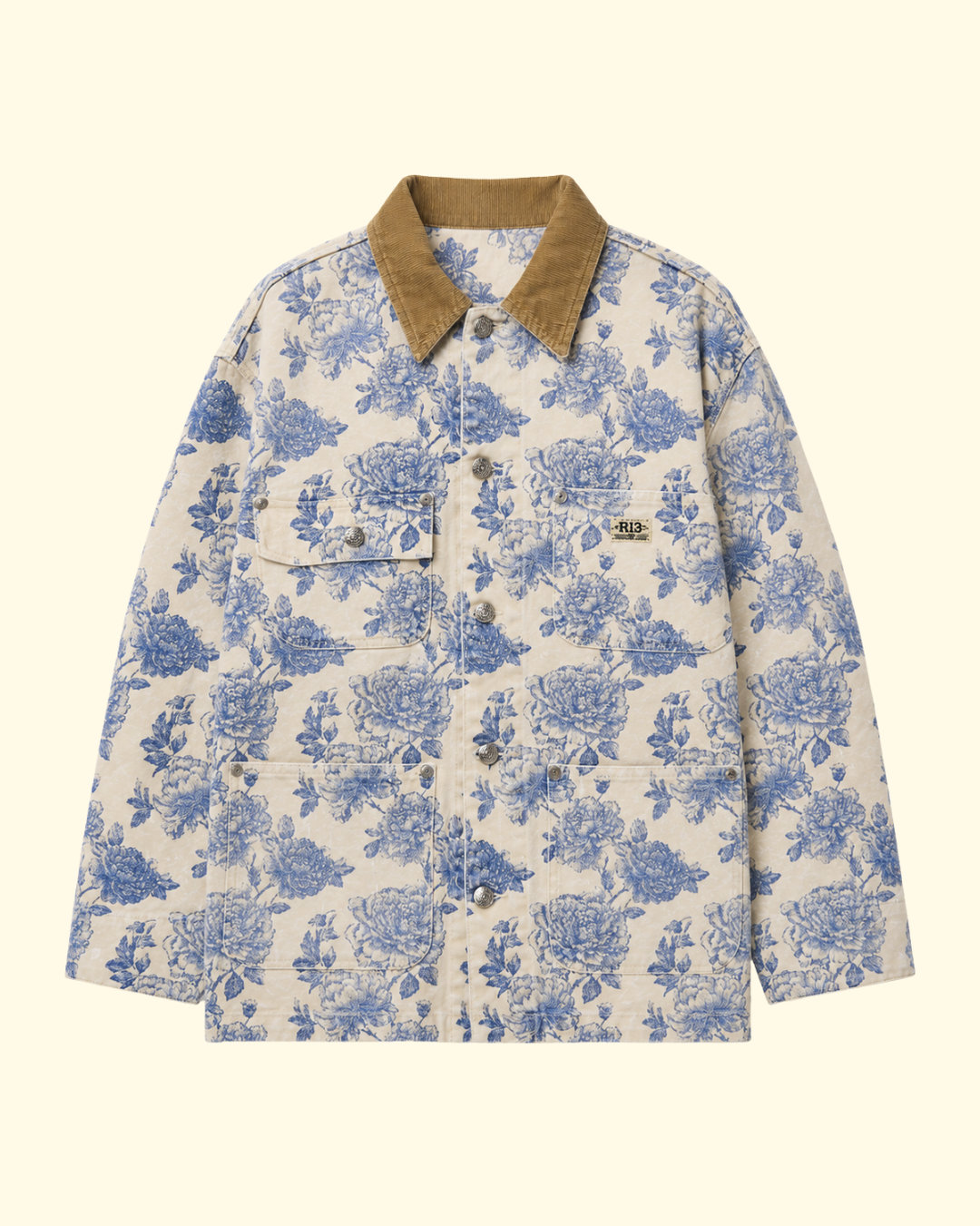 Relaxed Chore Jacket | Dustbloom Indigo