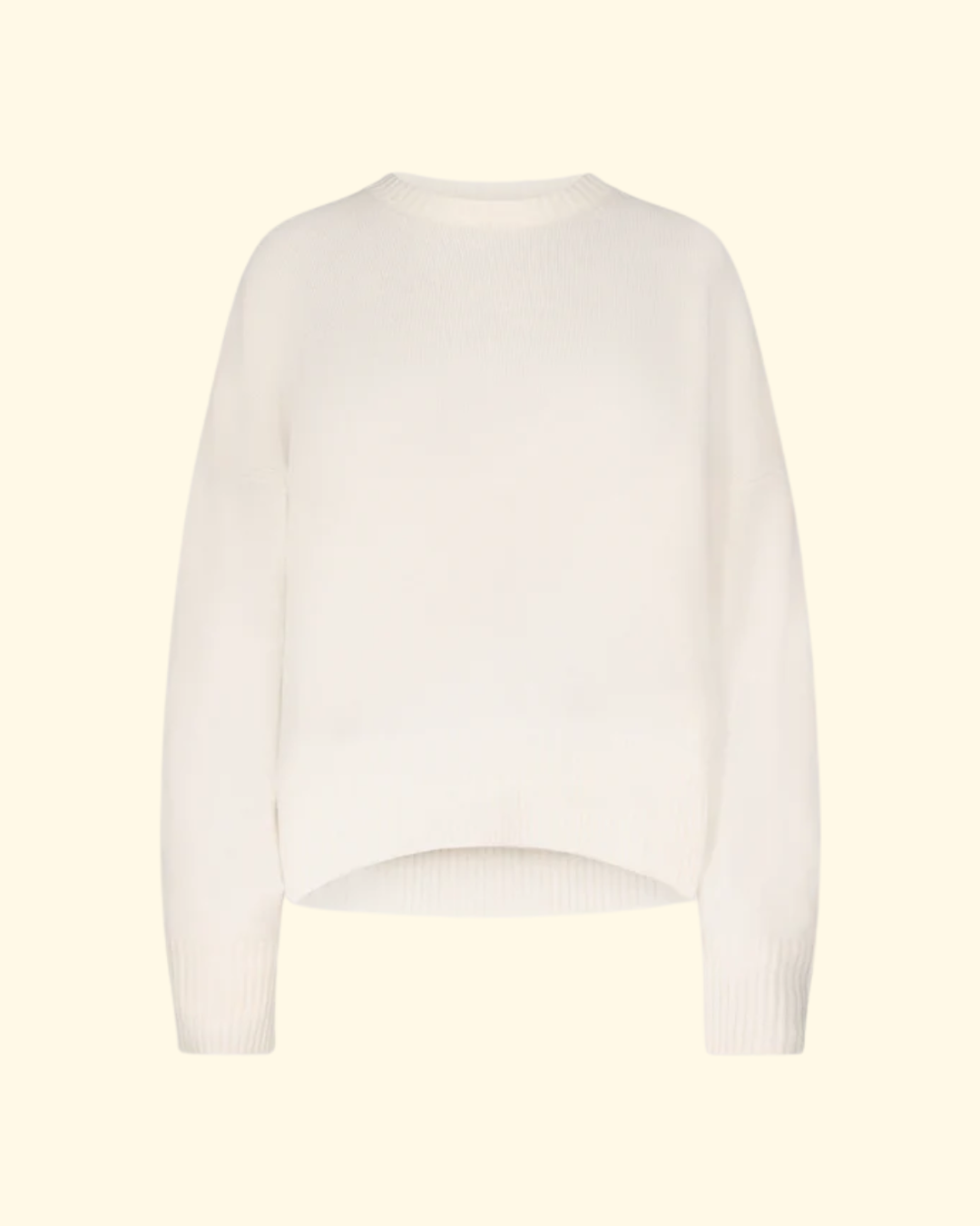 Anton Crewneck Sweater | Ivory