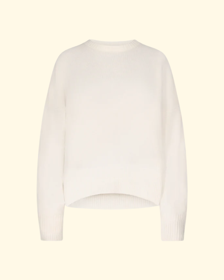 Anton Crewneck Sweater | Ivory