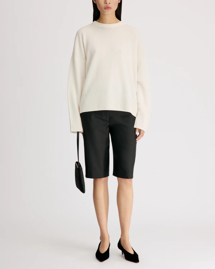 Anton Crewneck Sweater | Ivory