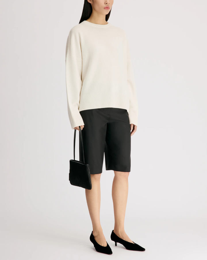 Anton Crewneck Sweater | Ivory