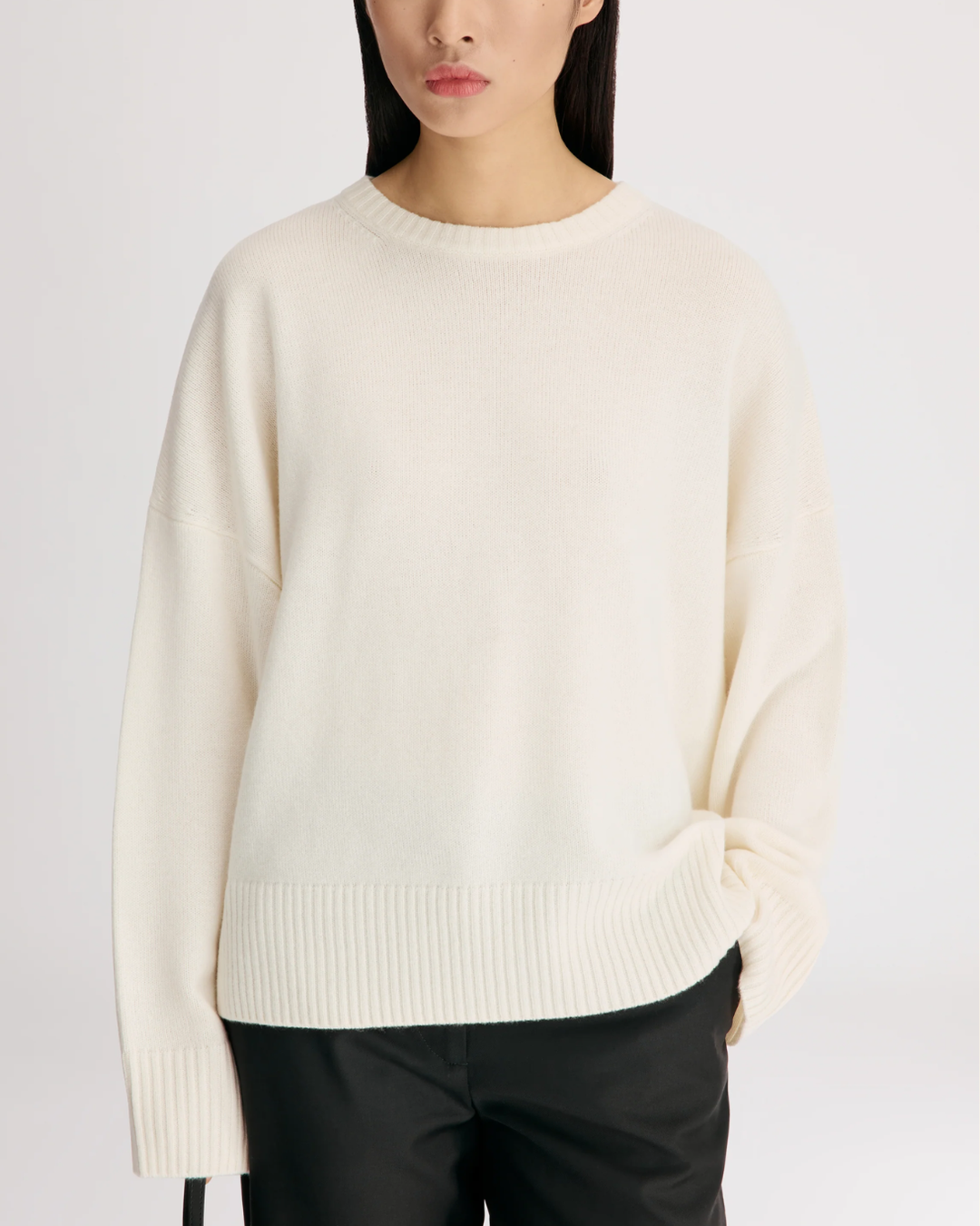 Anton Crewneck Sweater | Ivory