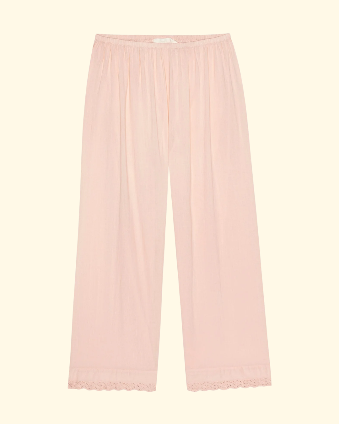 The Eyelet Easy Sleep Pant | Washed Rose