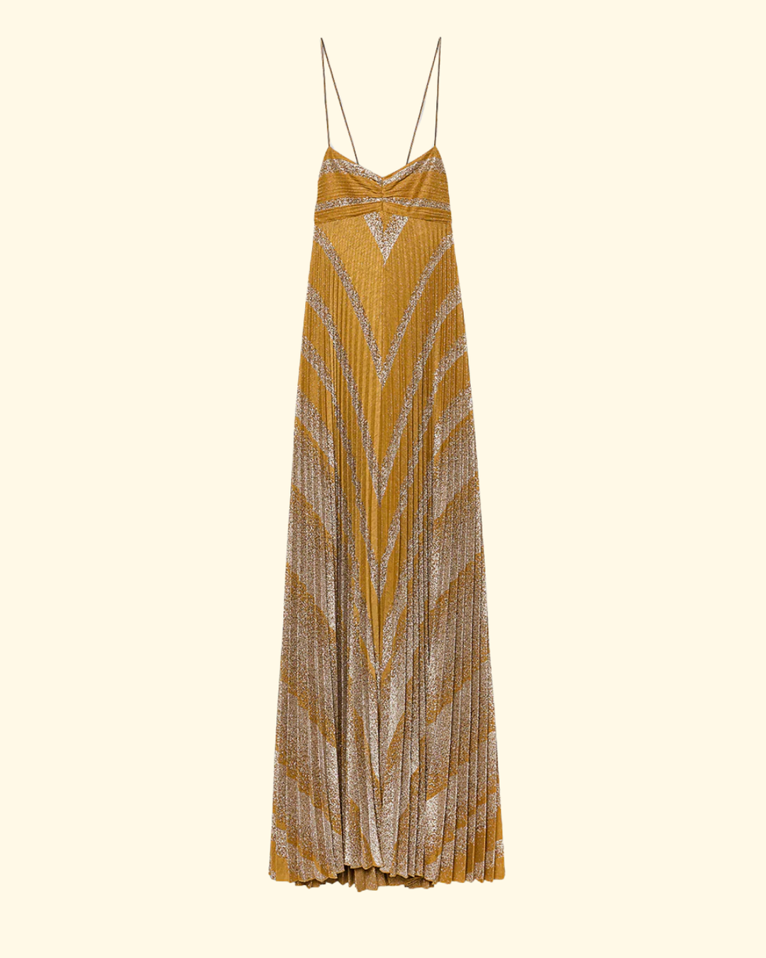 Rising Sun Plisse Dress | Heliodore