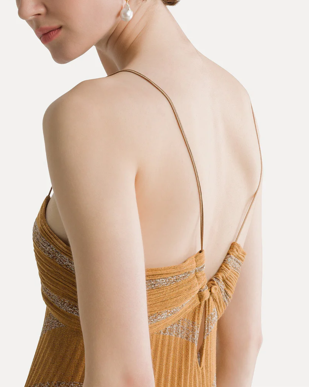 Rising Sun Plisse Dress | Heliodore