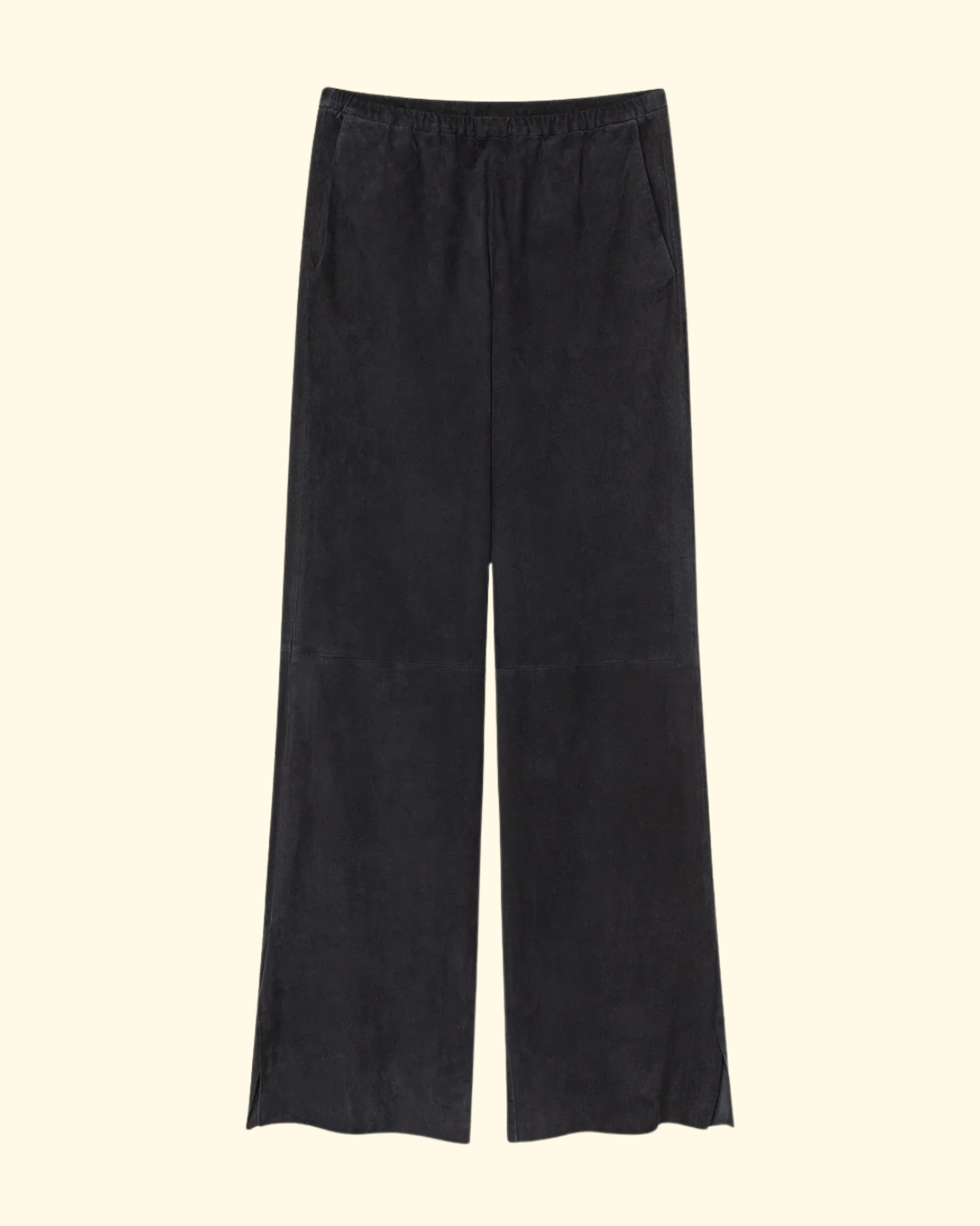 Suede Elasticated Pants | Notte