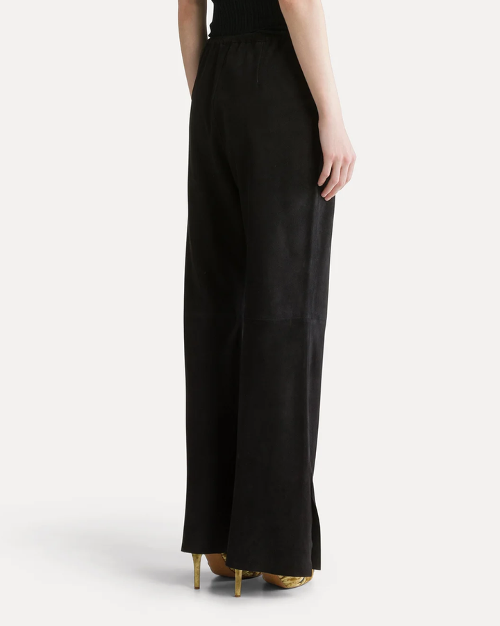 Suede Elasticated Pants | Notte