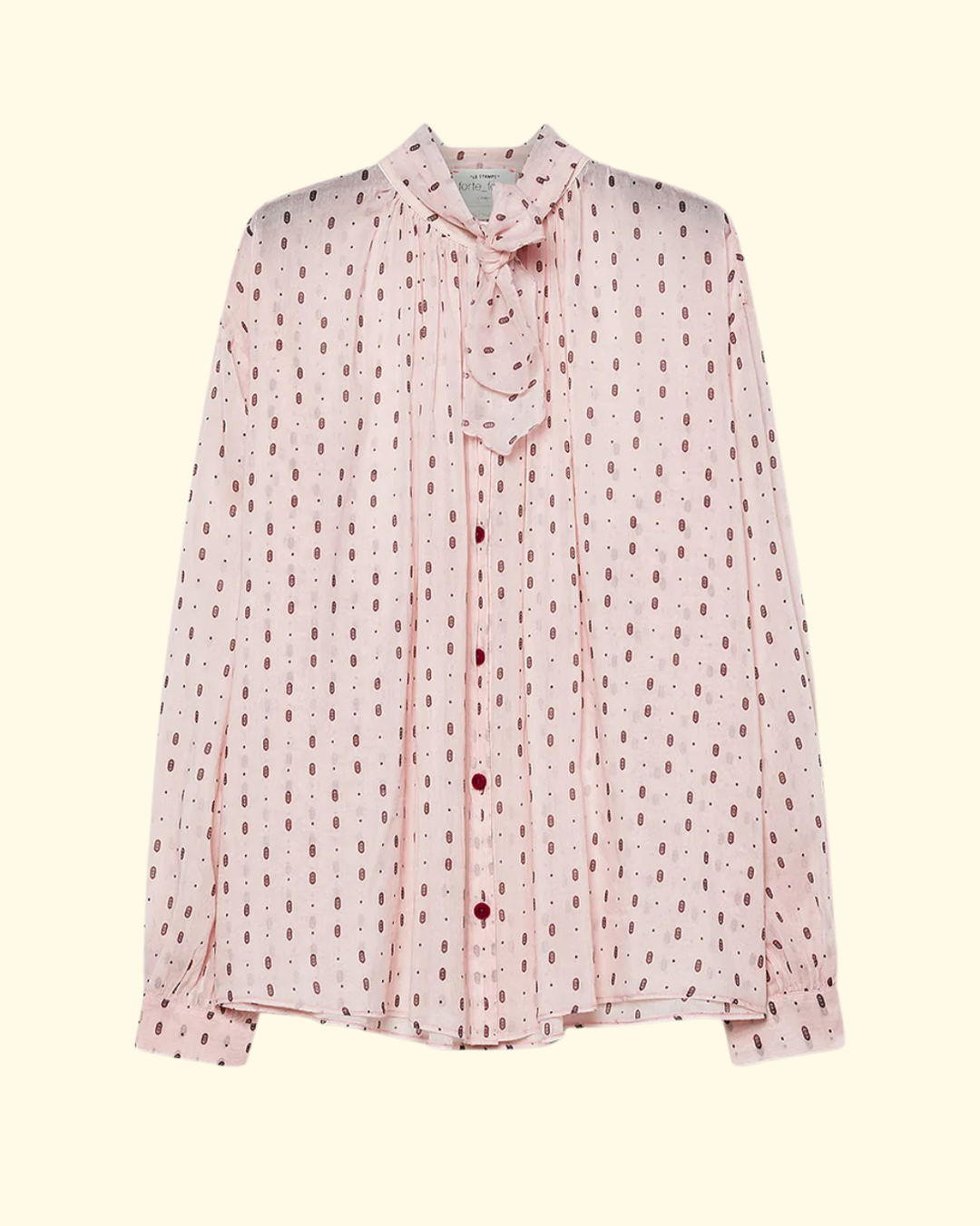 'Le Club' Bohemian Shirt | Cherry Blossom