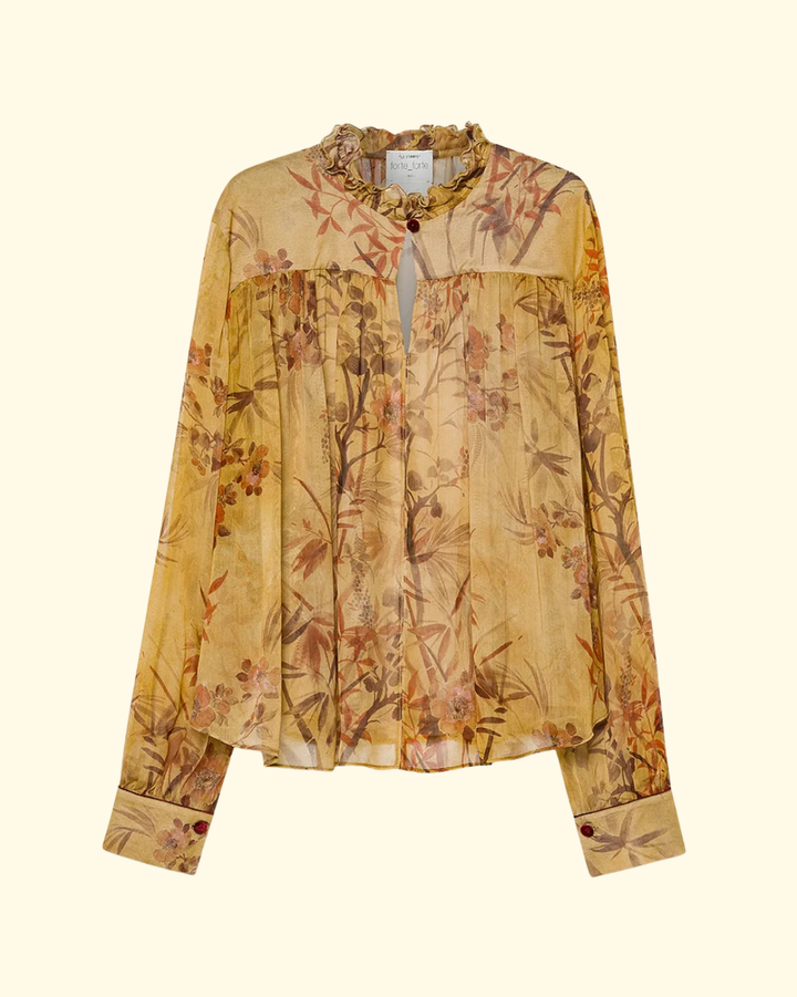 'Le Bambou Secret' Bohemian Shirt | Heliodore