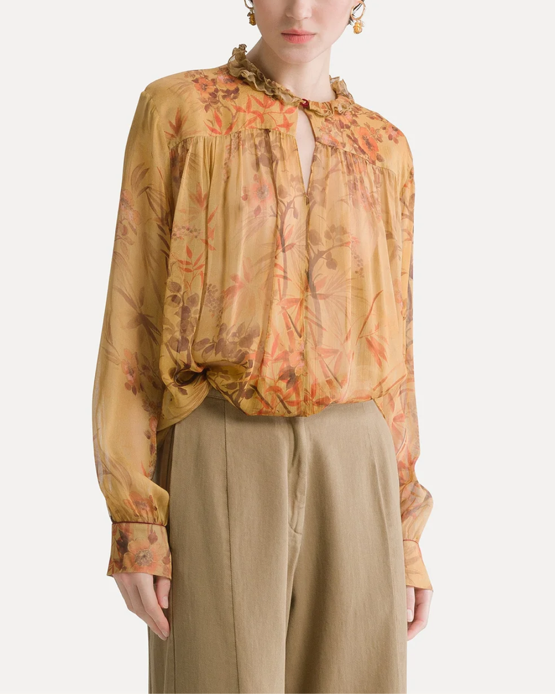 'Le Bambou Secret' Bohemian Shirt | Heliodore