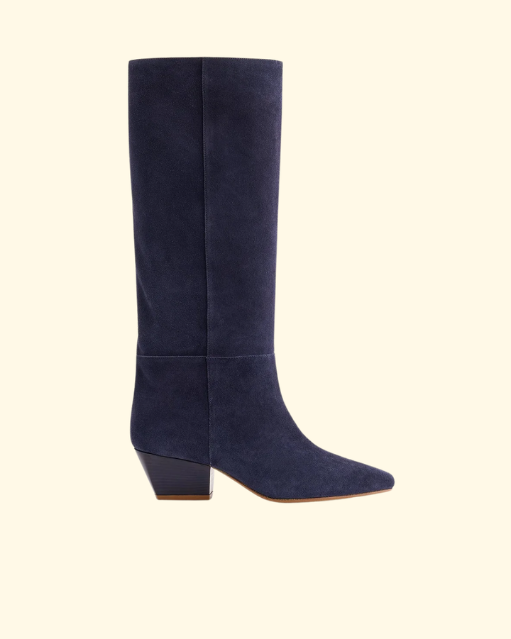 Suede High Boots | Notte