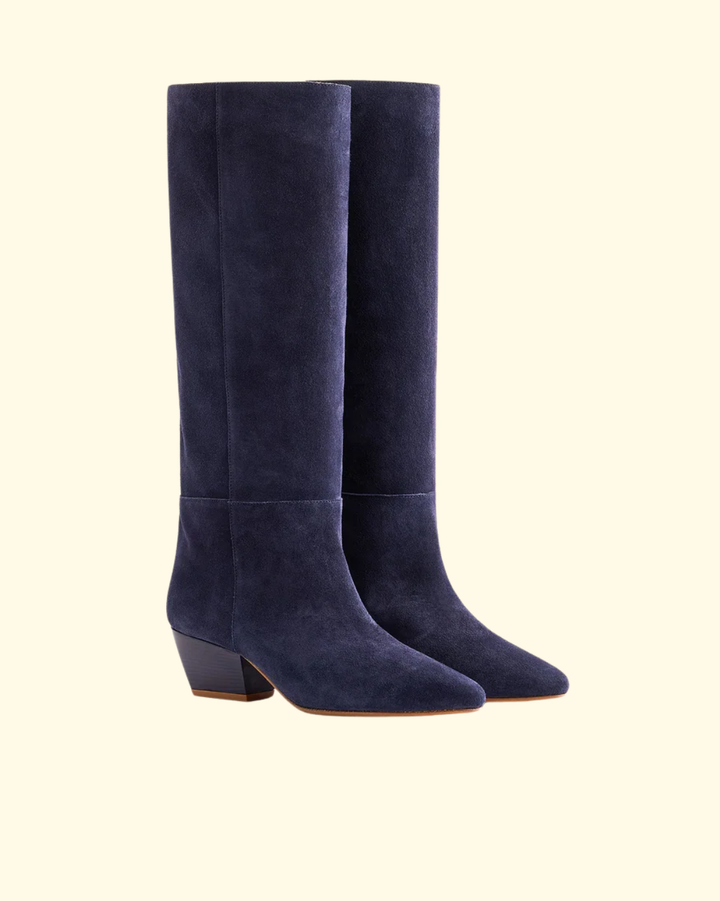 Suede High Boots | Notte