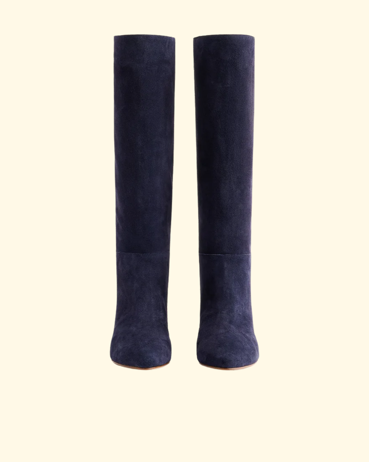 Suede High Boots | Notte