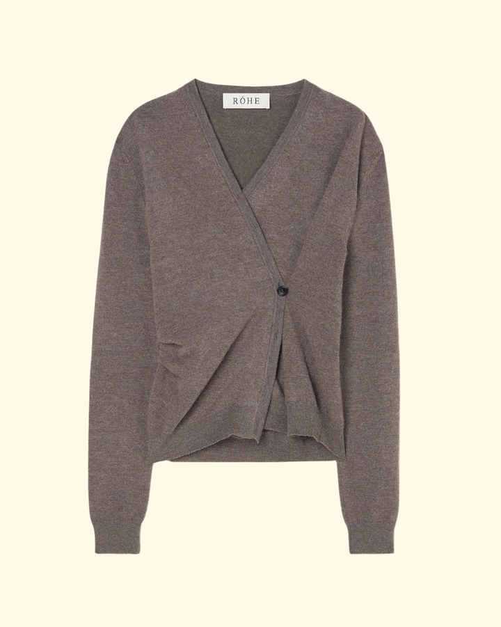 Twisted Ballet Cardigan | Mud