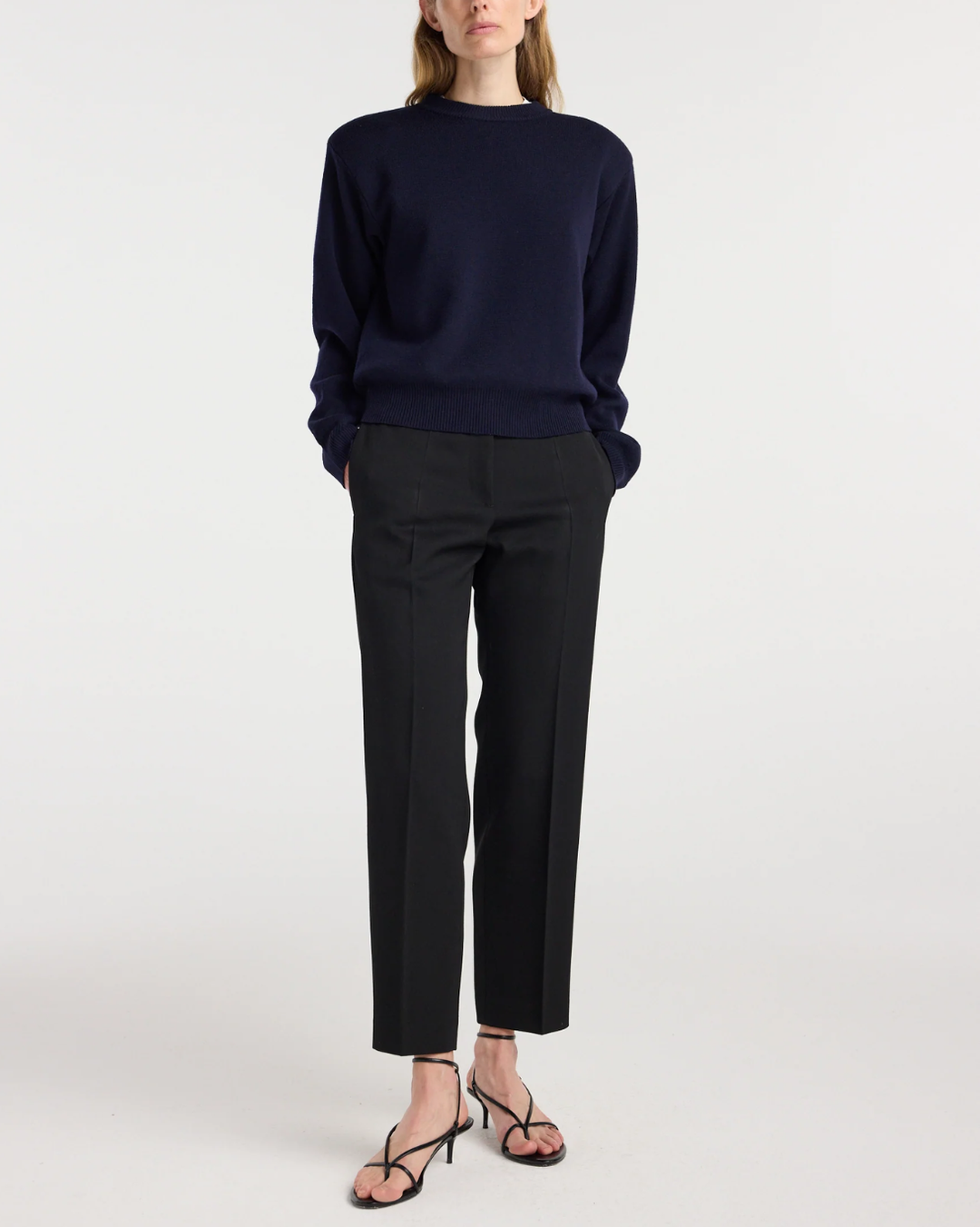 Mies Cigarette Leg Trouser | Black