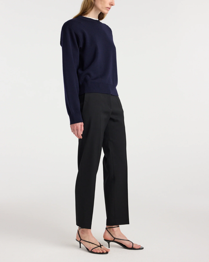 Mies Cigarette Leg Trouser | Black