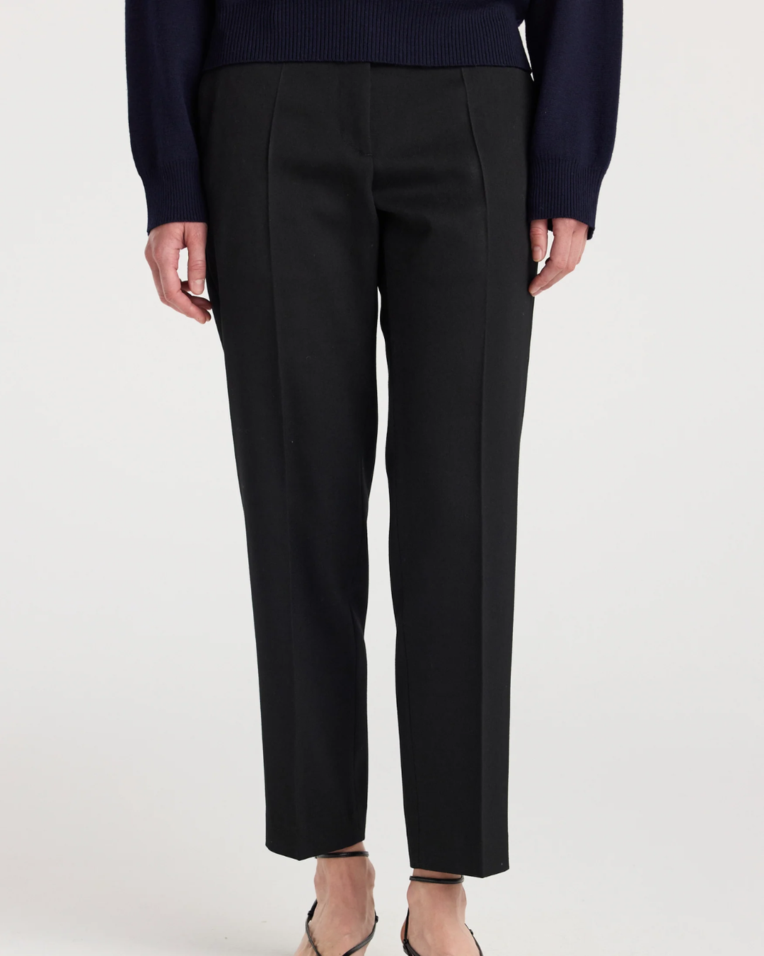 Mies Cigarette Leg Trouser | Black