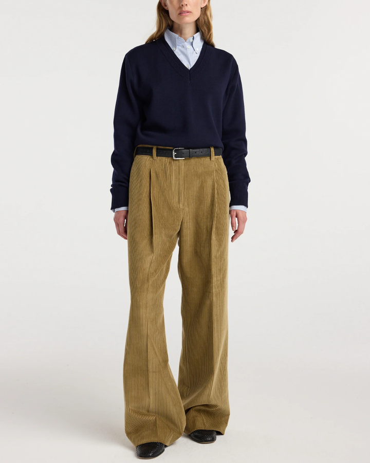 Ted Corduroy Trousers | Beige