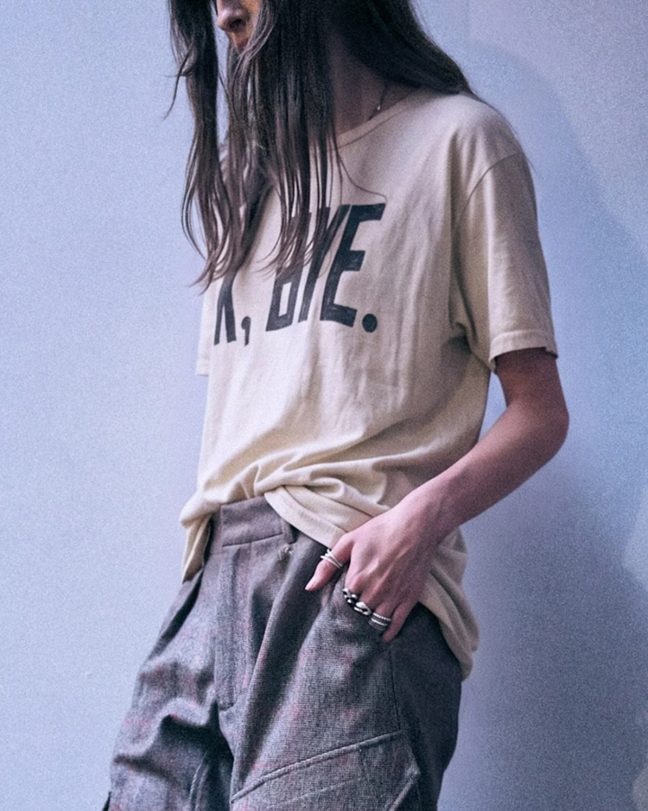 "K Bye" Boy Tee | Khaki