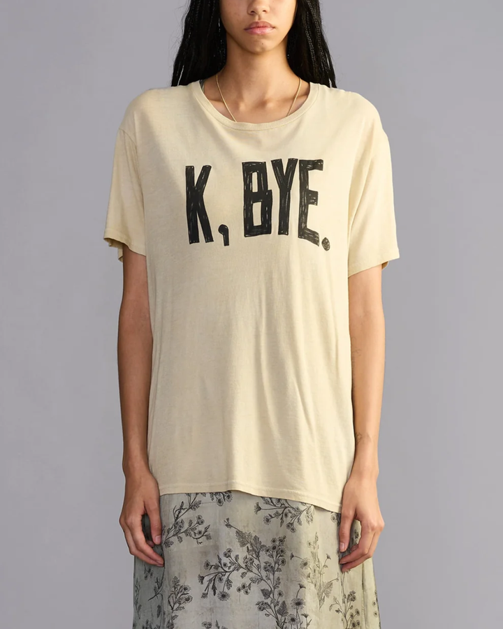 "K Bye" Boy Tee | Khaki
