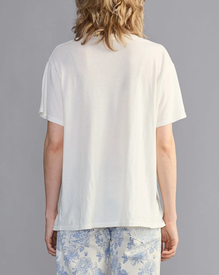 "Give Me A Break" Boy Tee | Ecru White