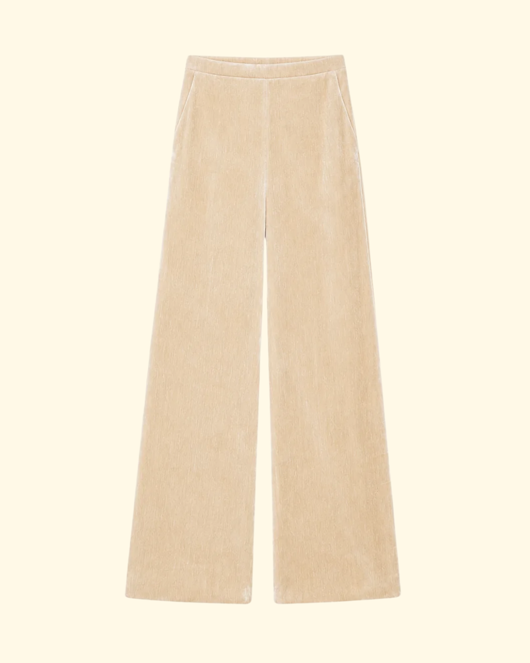Double Twill Velvet Pants | Mandorla