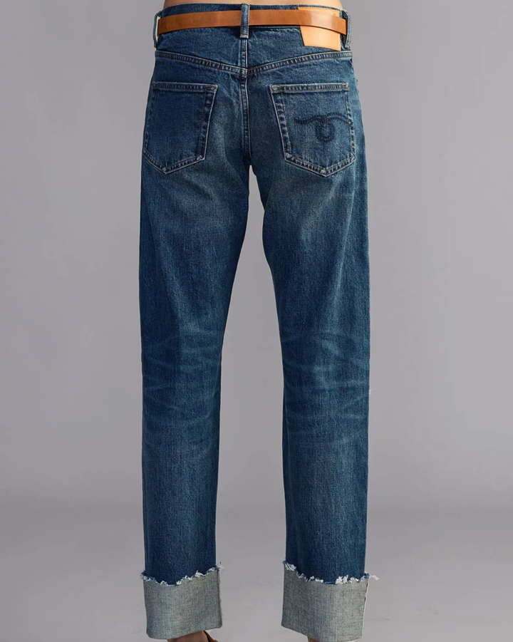 Cuffed Romeo Jean | Caslon Selvedge Jean