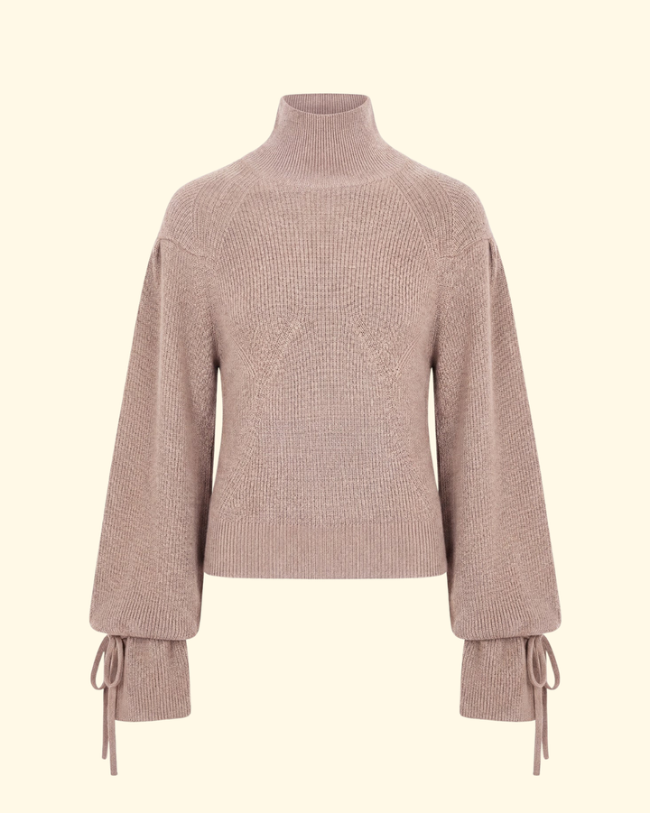 Camille Knit Pullover | Pebble
