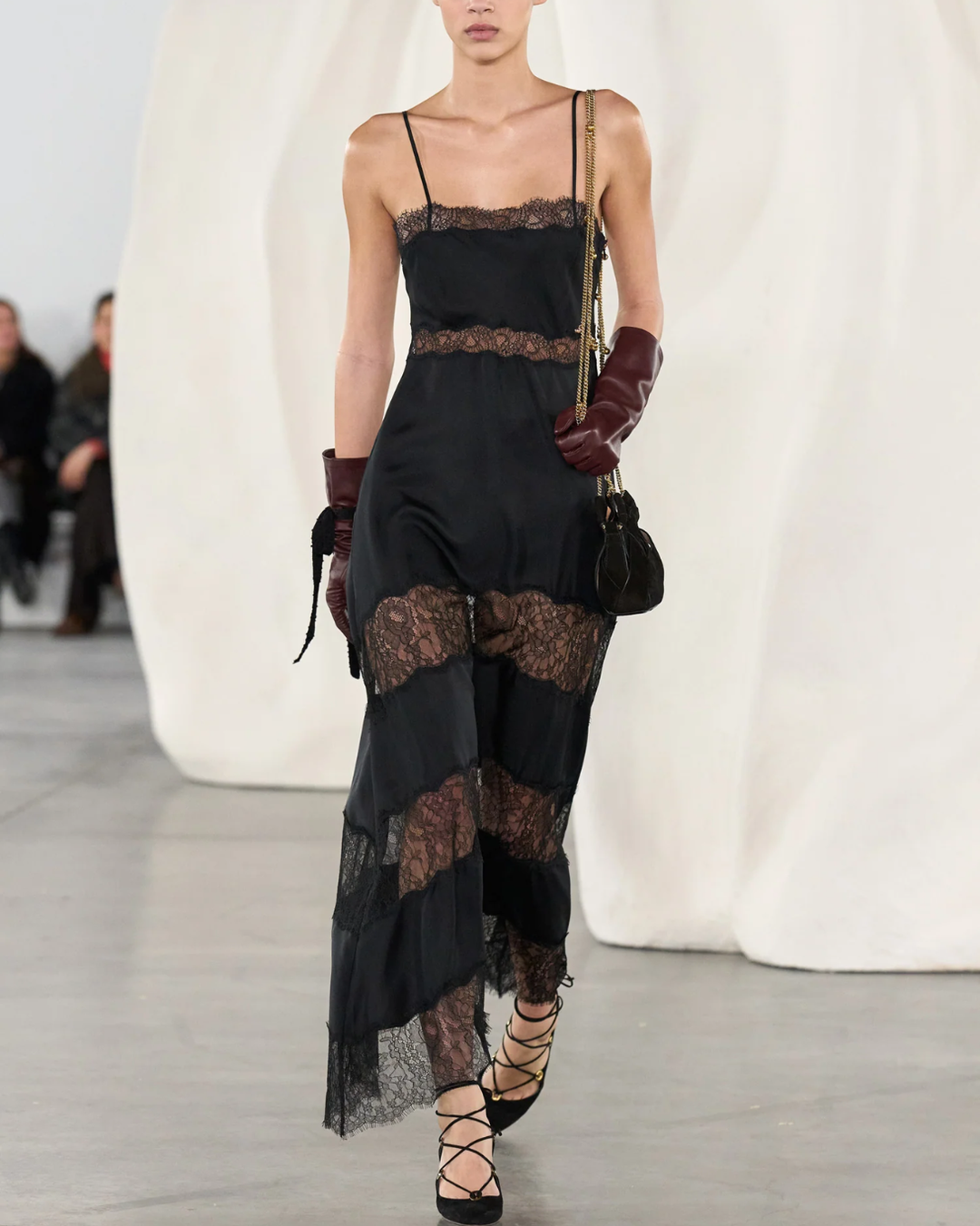 Coco SL Silk Dress | Noir