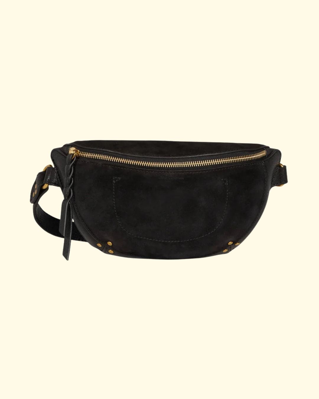 Lino Banane | Split Suede Noir