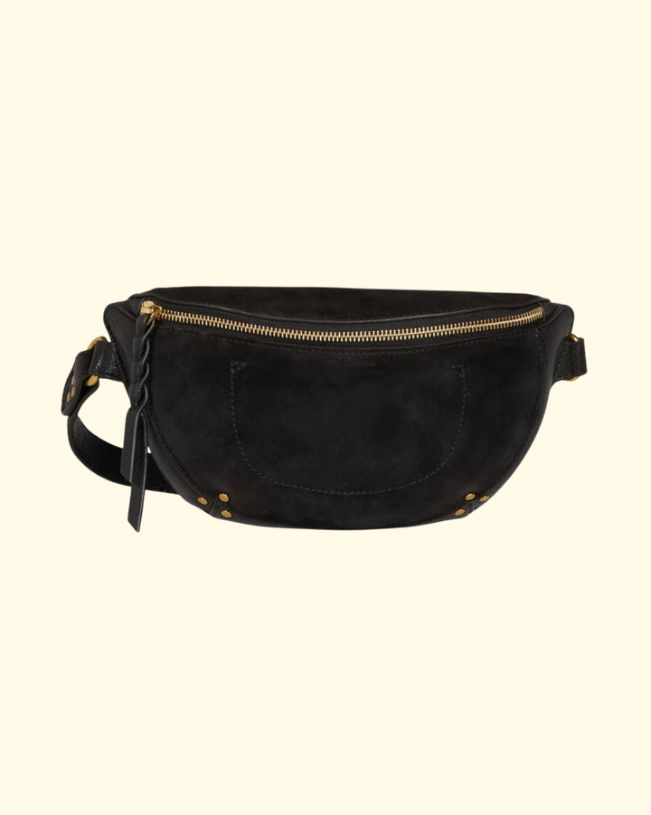 Lino Banane | Split Suede Noir