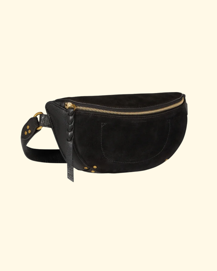 Lino Banane | Split Suede Noir