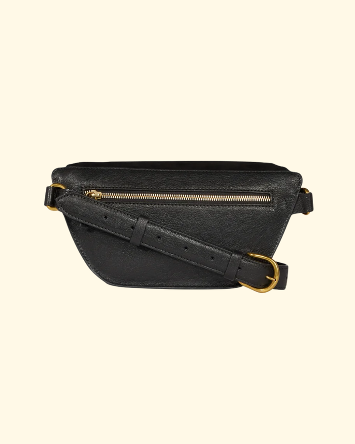 Lino Banane | Split Suede Noir