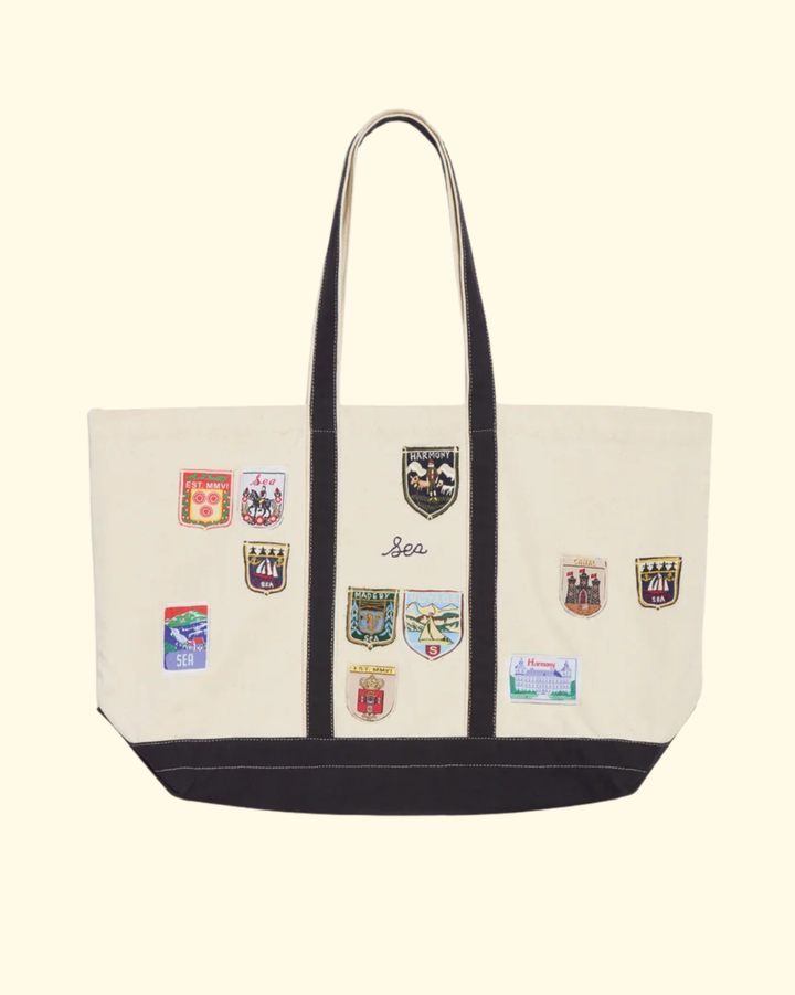 Davis Patchwork Tote Bag | Multi