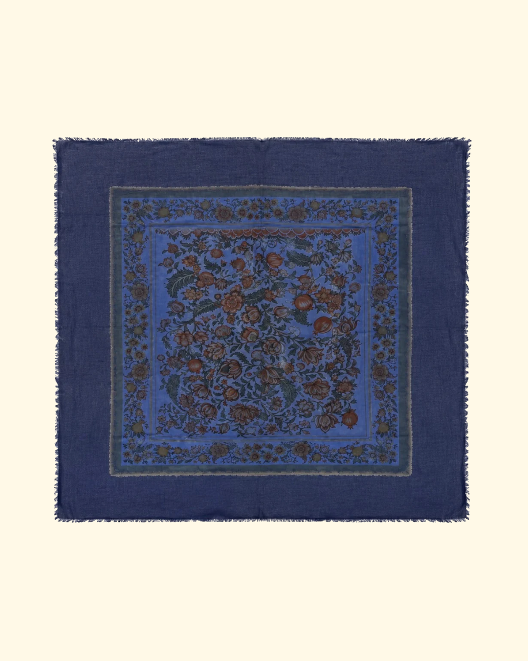 Hand Painted Foulard Scarf | China
