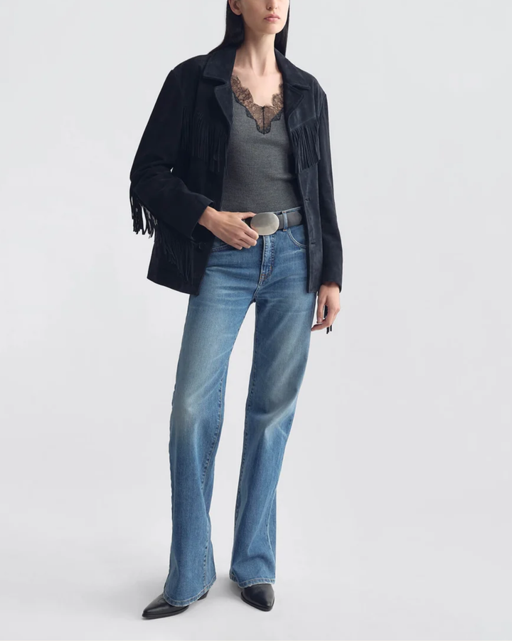 Aronia Sweater Tank | Dark Grey Melange