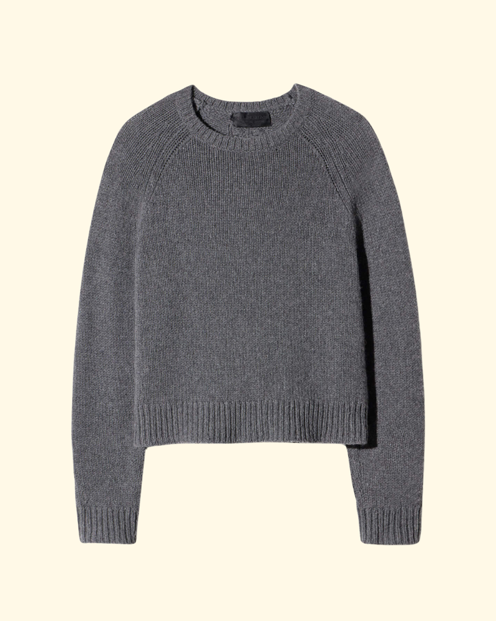 Laurel Sweater | Dark Charcoal Melange