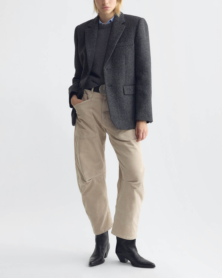 Laurel Sweater | Dark Charcoal Melange