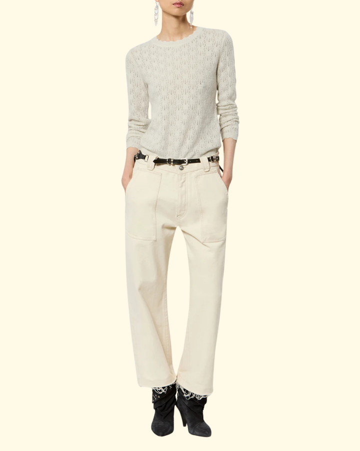 Obeline Pullover | Ecru