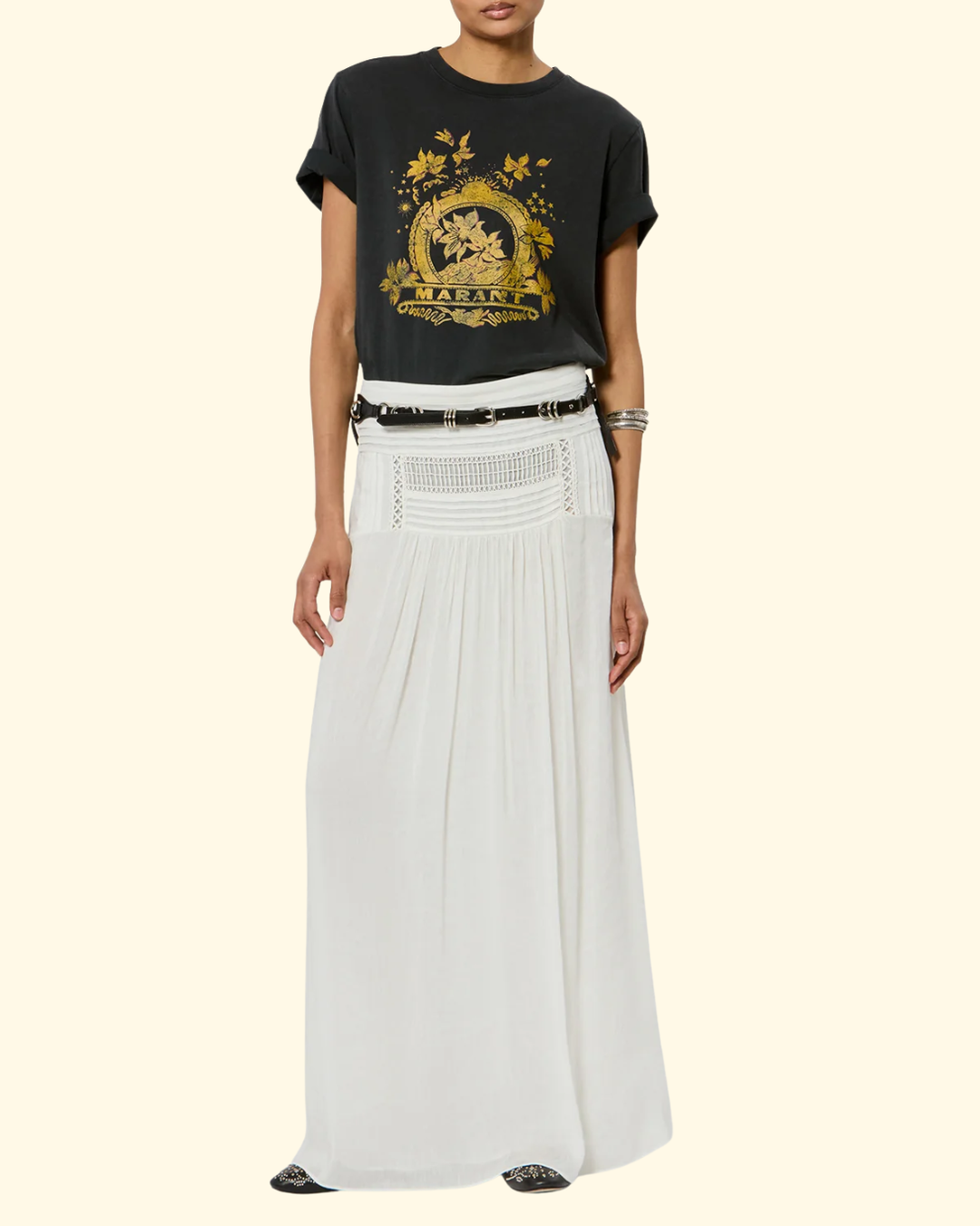 Pylka Skirt | White