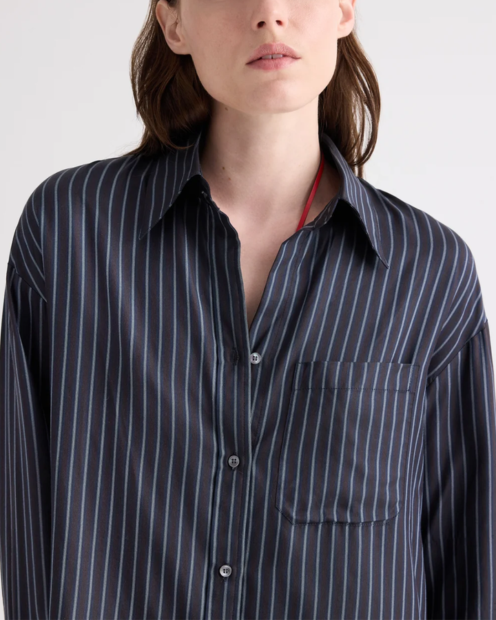 Big Joe Shirt | Blue Nights/Turkish Coffee