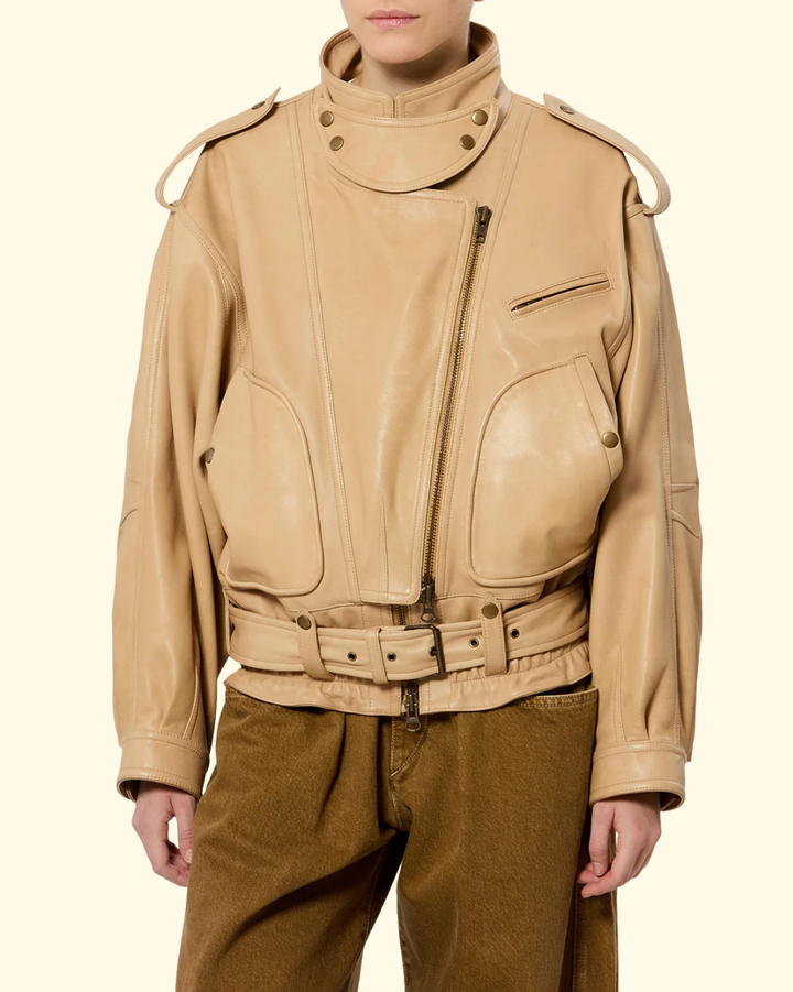 Farza Jacket | Beige
