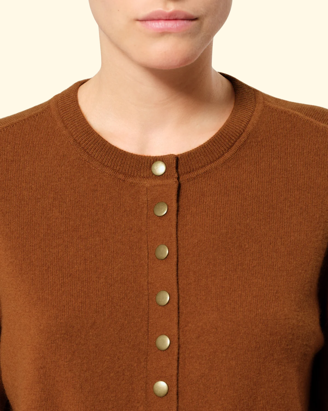 Idesia Cardigan | Caramel