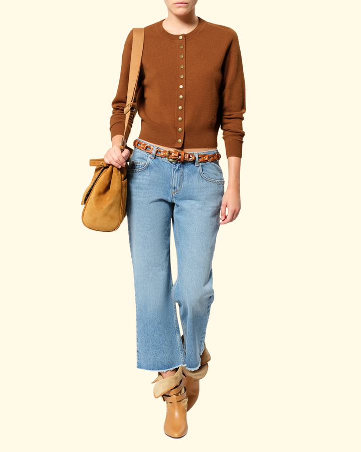Idesia Cardigan | Caramel