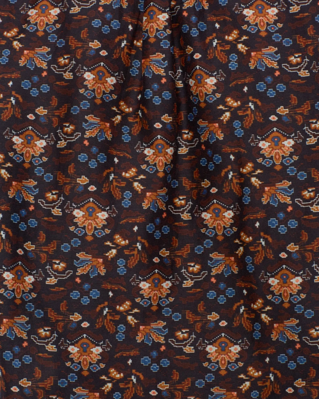 Artemis Indigo Kilim Shirt | Dark Blue