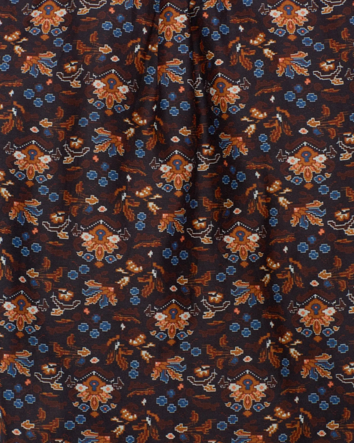 Artemis Indigo Kilim Shirt | Dark Blue